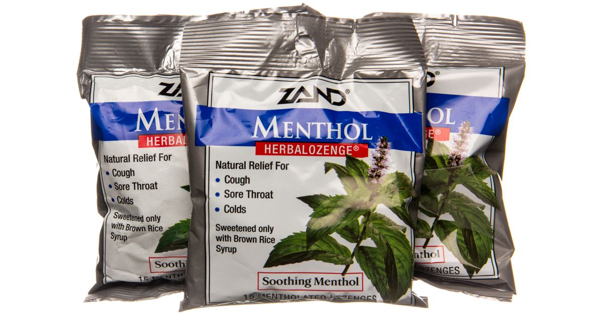 Zand Menthol/Mint Cough Drops Azure Standard
