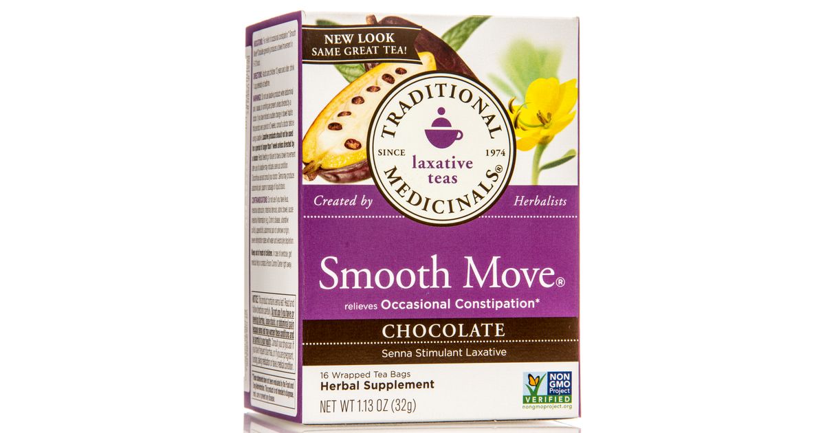 Traditional Medicinals Smooth Move, Chocolate (Herbal Laxative) Azure
