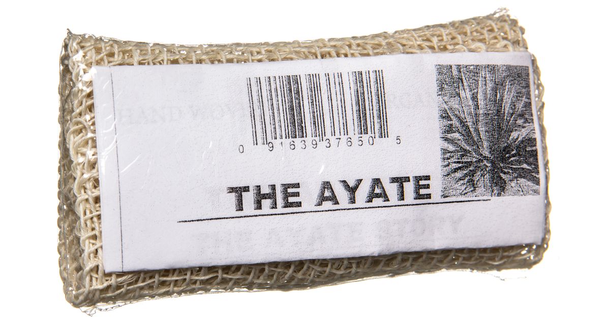 Deodorant Stones of America Ayate All Natural Washcloth Azure Standard