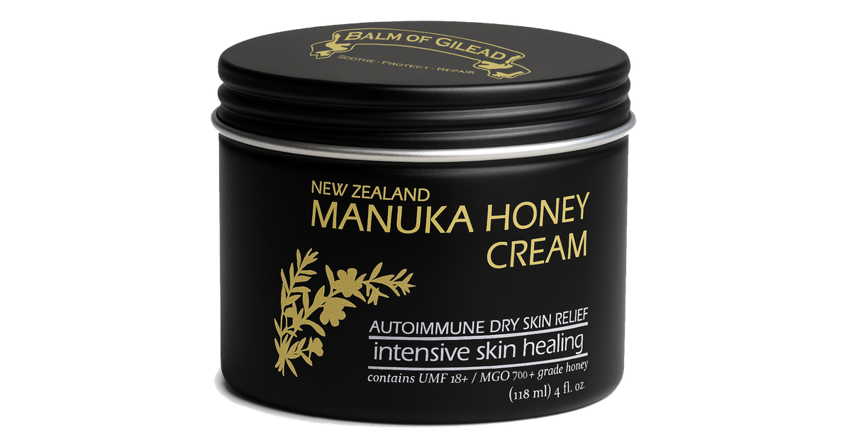 Balm of Gilead Cream, Manuka Honey, Intensive Skin Healing, Grass