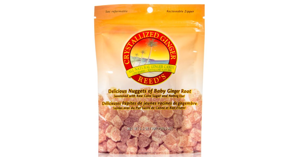 Reed's Crystallized Baby Ginger Root Candy Azure Standard