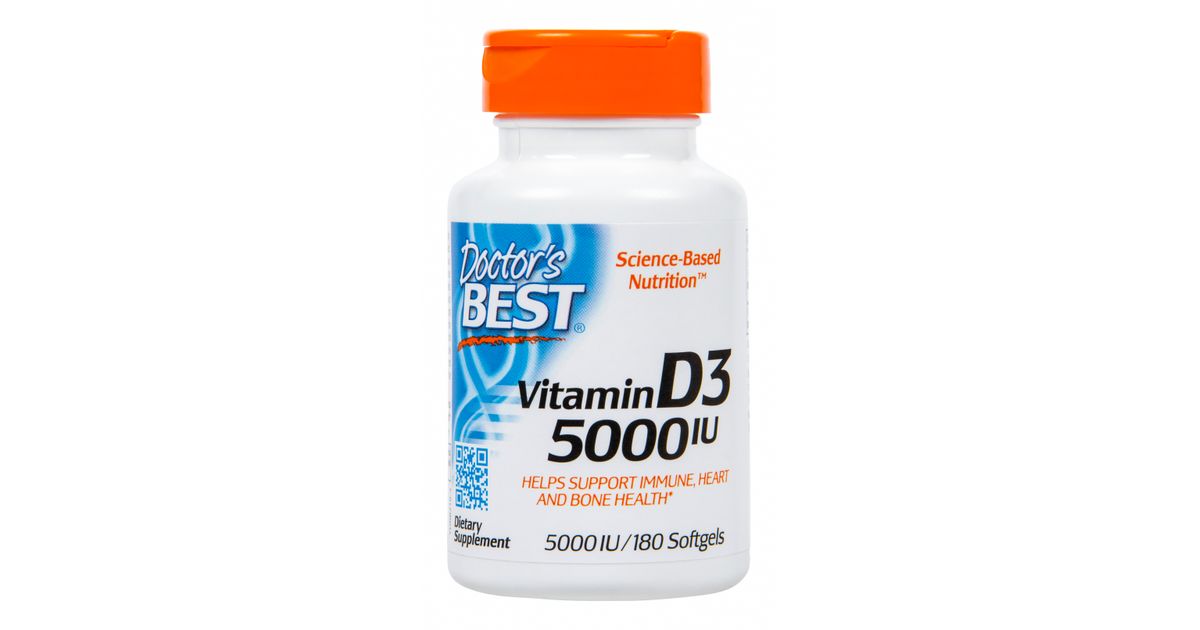 Doctor's Best Vitamin D3 5000IU Azure Standard
