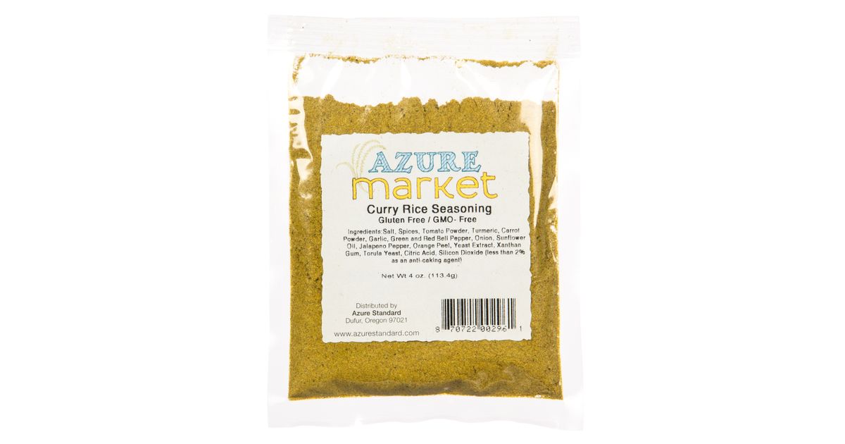 Azure Market Curry Rice Seasoning - Azure Standard