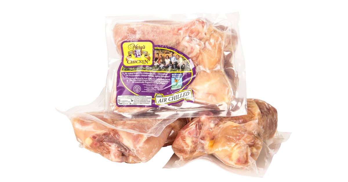 Organic Whole Chicken Legs, 1.5 lb, Mary's Free Range