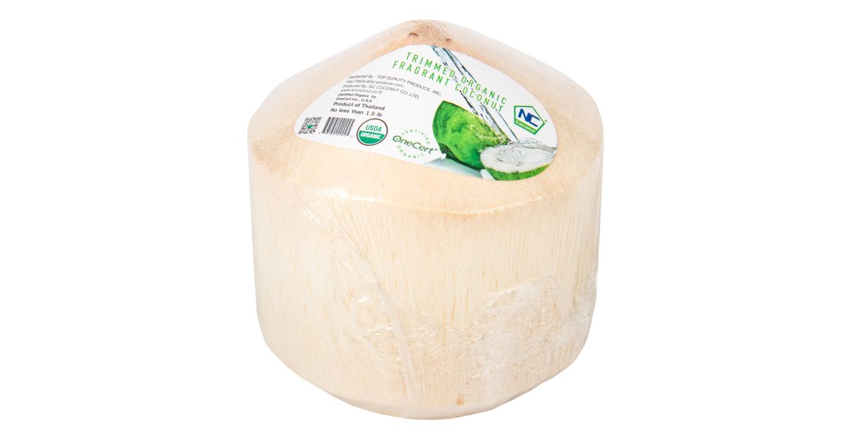 Azure Market Produce Coconut, Young Thai, Organic - Azure Standard