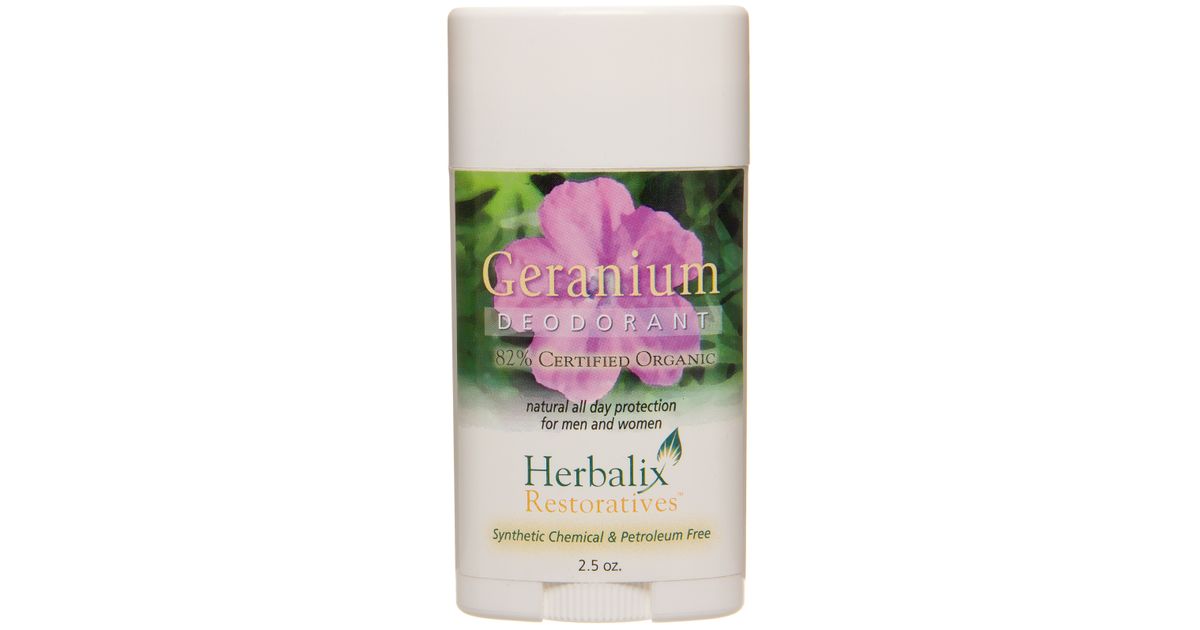 Herbalix Restoratives Deodorant, Geranium Azure Standard