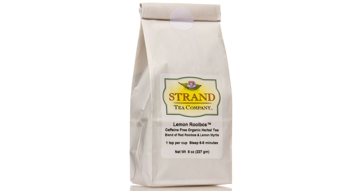 @@Strand Tea Corrine's Lemon Rooibos Tea, Organic - Azure Standard