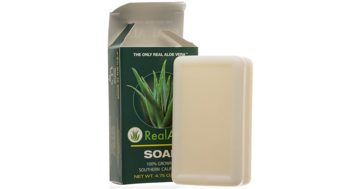 Real Aloe Co. Aloe Vera Bar Soap Azure Standard