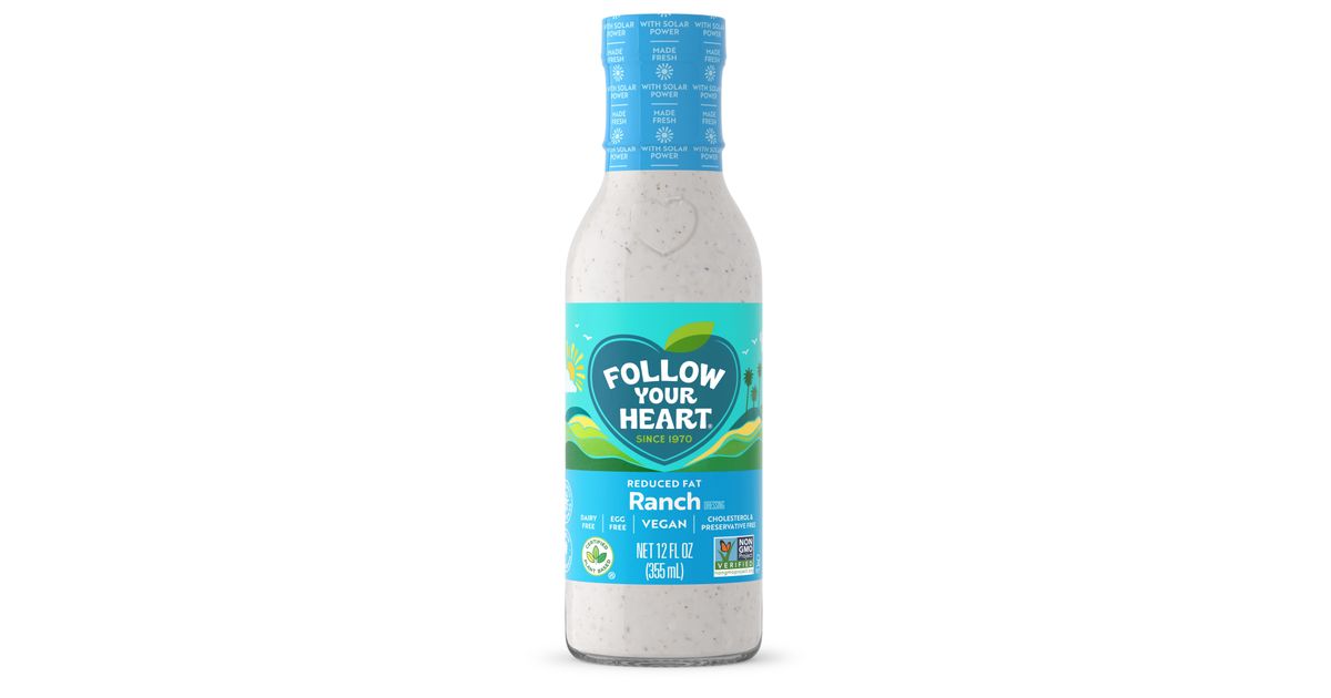 Follow Your Heart Ranch Dressing, Low Fat, Vegan Azure Standard