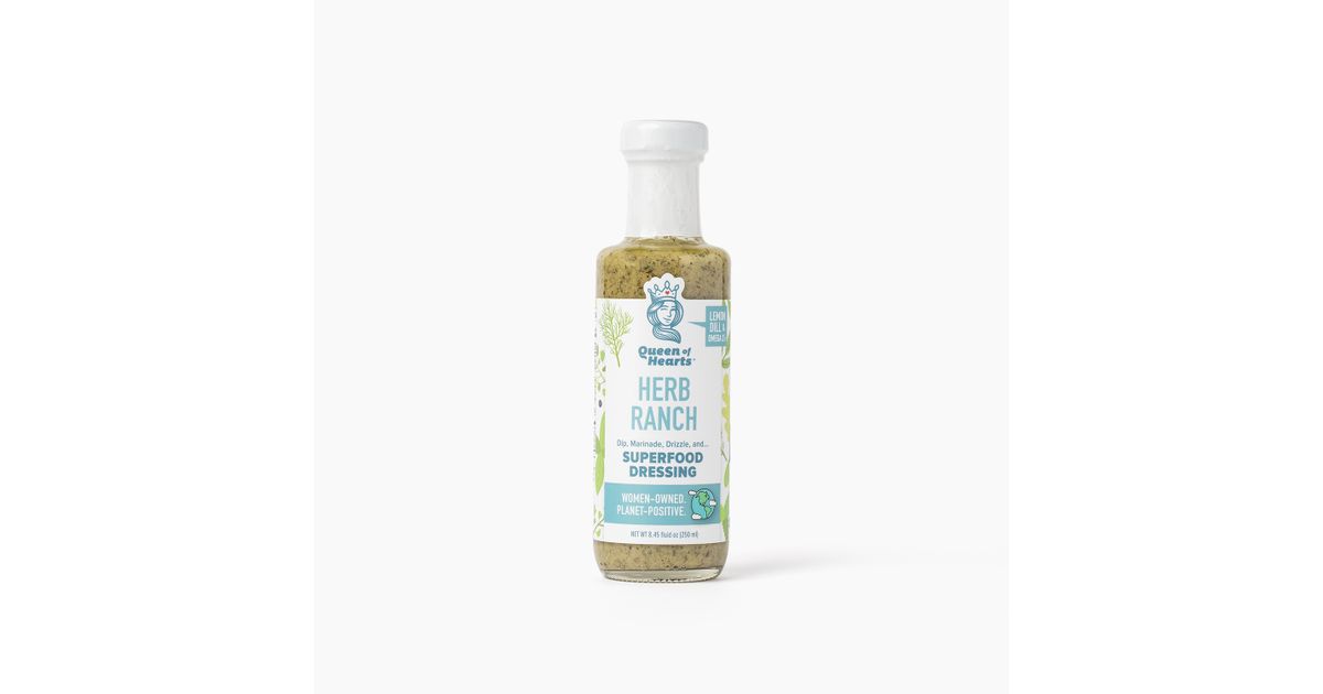Queen of Hearts Superfood Dressing Herb Ranch Azure Standard