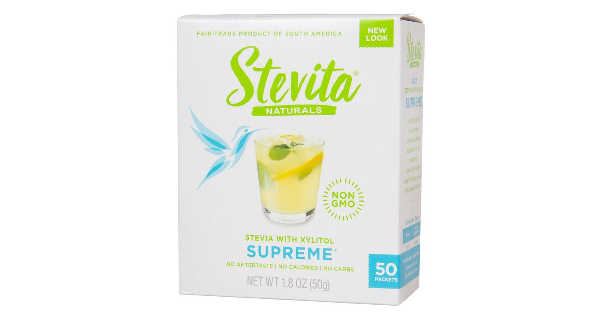Stevita Stevia with Xylitol Supreme Packets Azure Standard