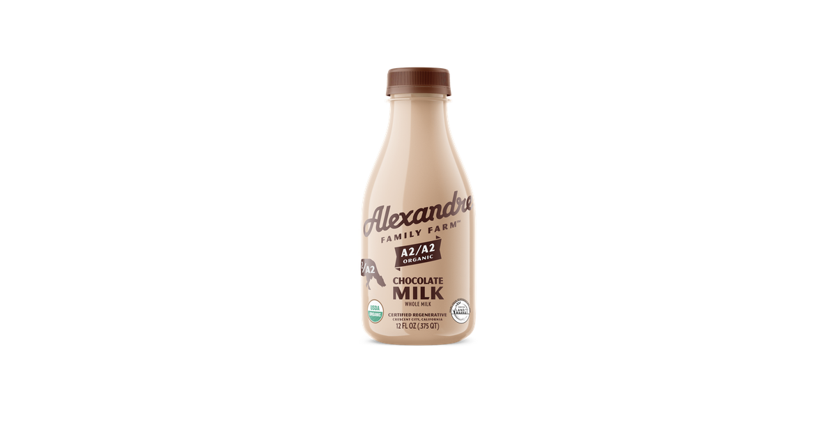 Alexandre Family Farm Chocolate Whole Milk, A2, Pasture Raised