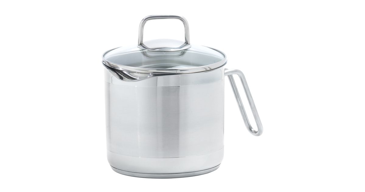 Norpro Krona MultiPot with Straining Lid, 8 cups, Stainless Steel