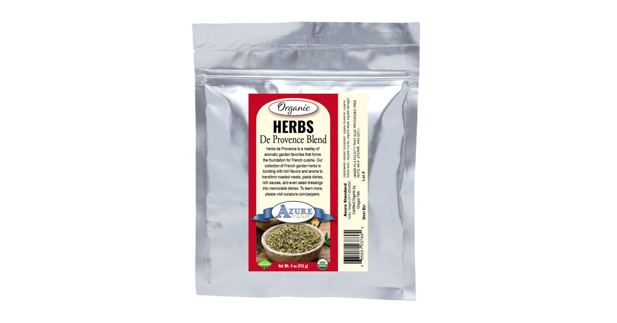 Azure Market Organics Herbs De Provence Blend, Organic - Azure