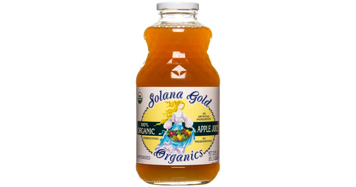 Solana Gold Organics Autumn Harvest Apple Juice, Unfiltered, Organic