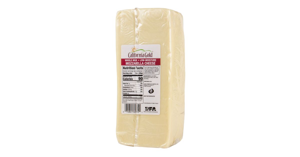 Azure Market Mozzarella Cheese, Whole Milk - Azure Standard