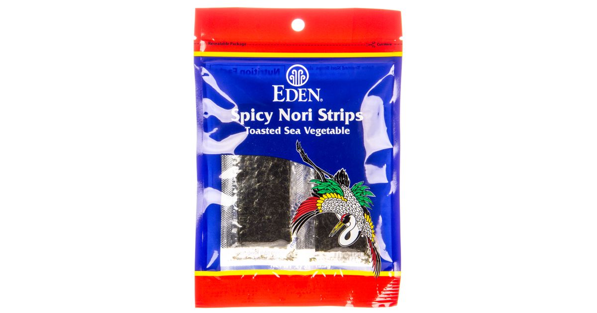 Eden Foods Spicy Nori Strips - Azure Standard