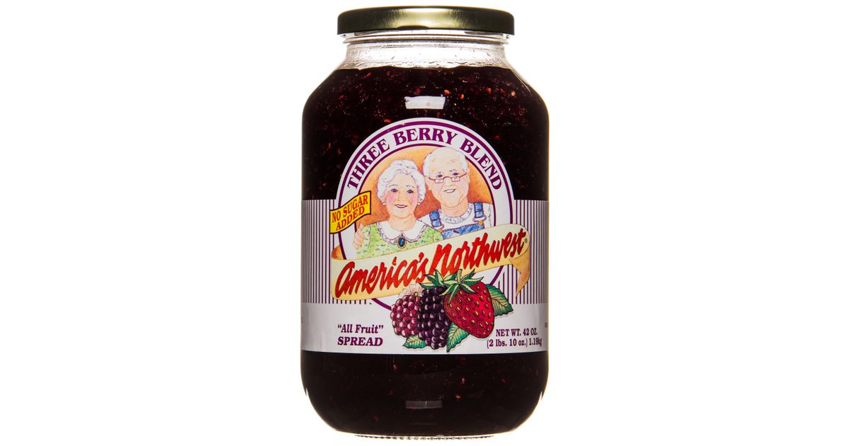Columbia Empire Farms Jam, Three Berry Blend Azure Standard