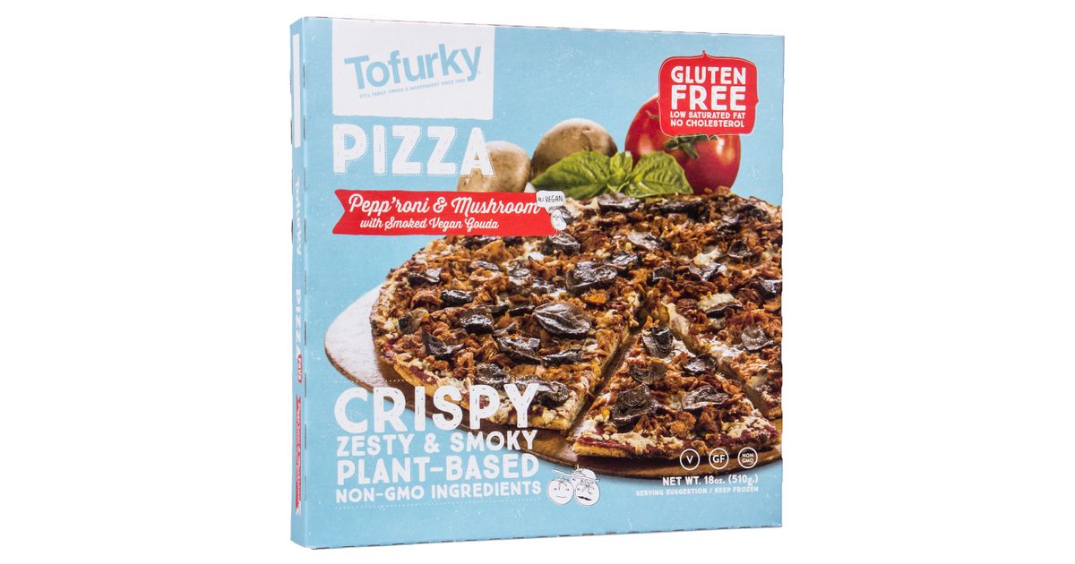 Tofurky Pizza, Pepp'roni & Mushroom, Vegan, GF, Frozen Azure Standard