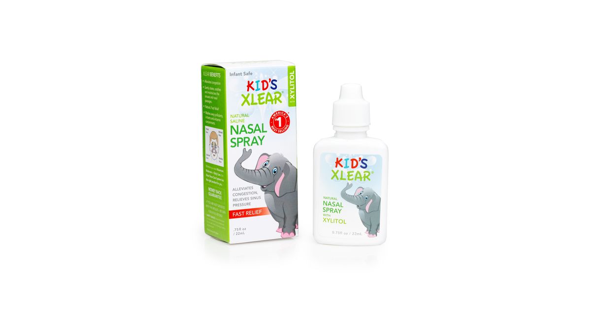 Xlear Inc Kid's Saline Nasal Spray - Azure Standard