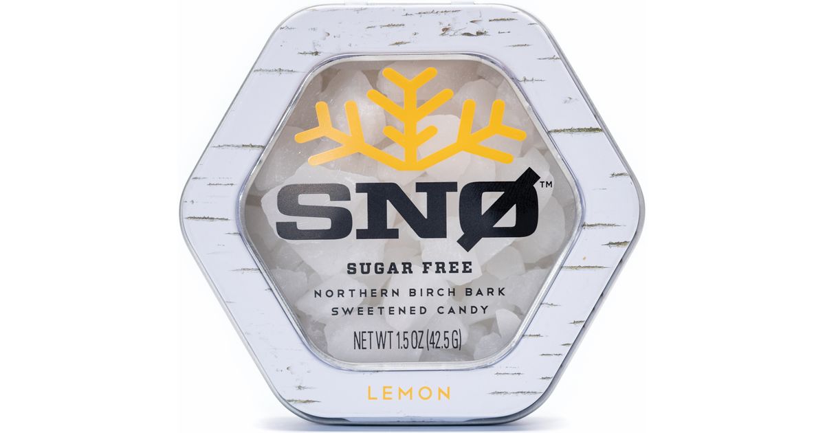 Smart Sweet Snowflakes Xylitol Candy, Lemon Azure Standard