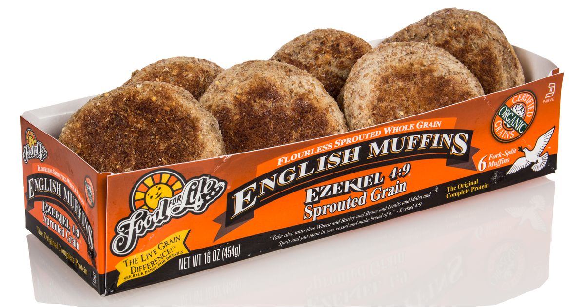 Food for Life Ezekiel 4:9 Sprouted Grain English Muffins