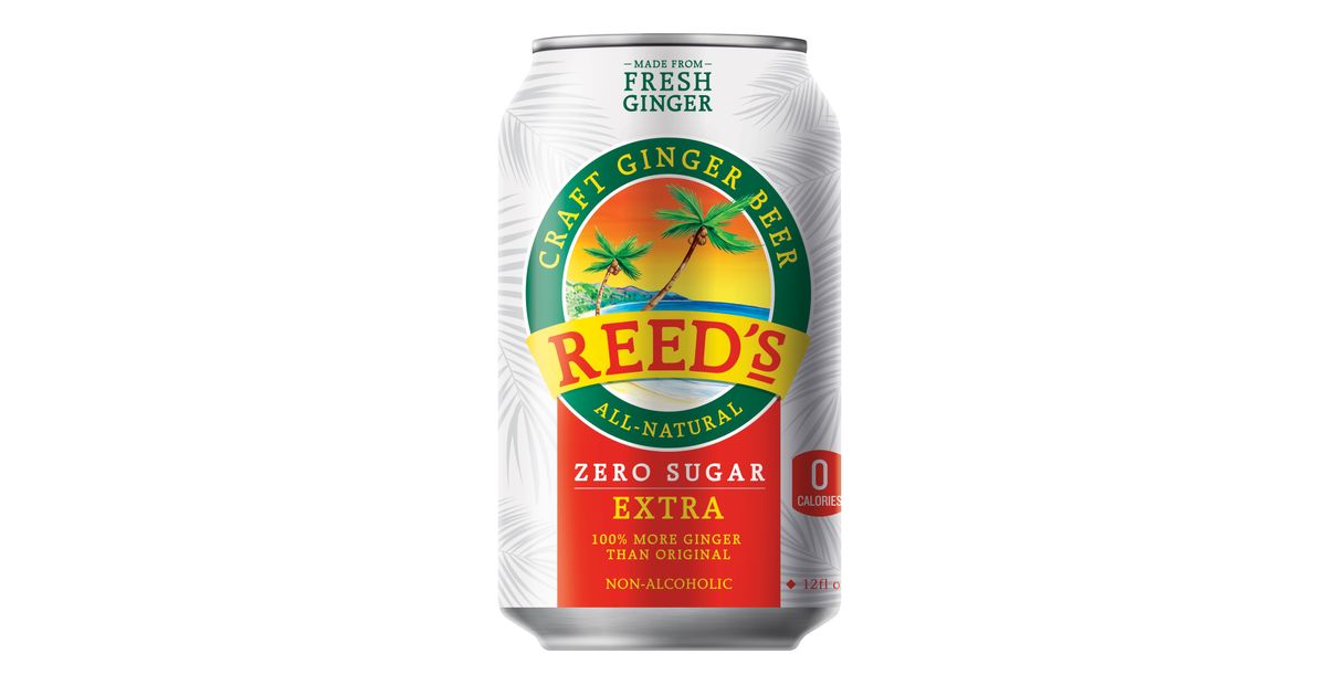 Reed's Extra Ginger Beer, Zero Sugar Azure Standard