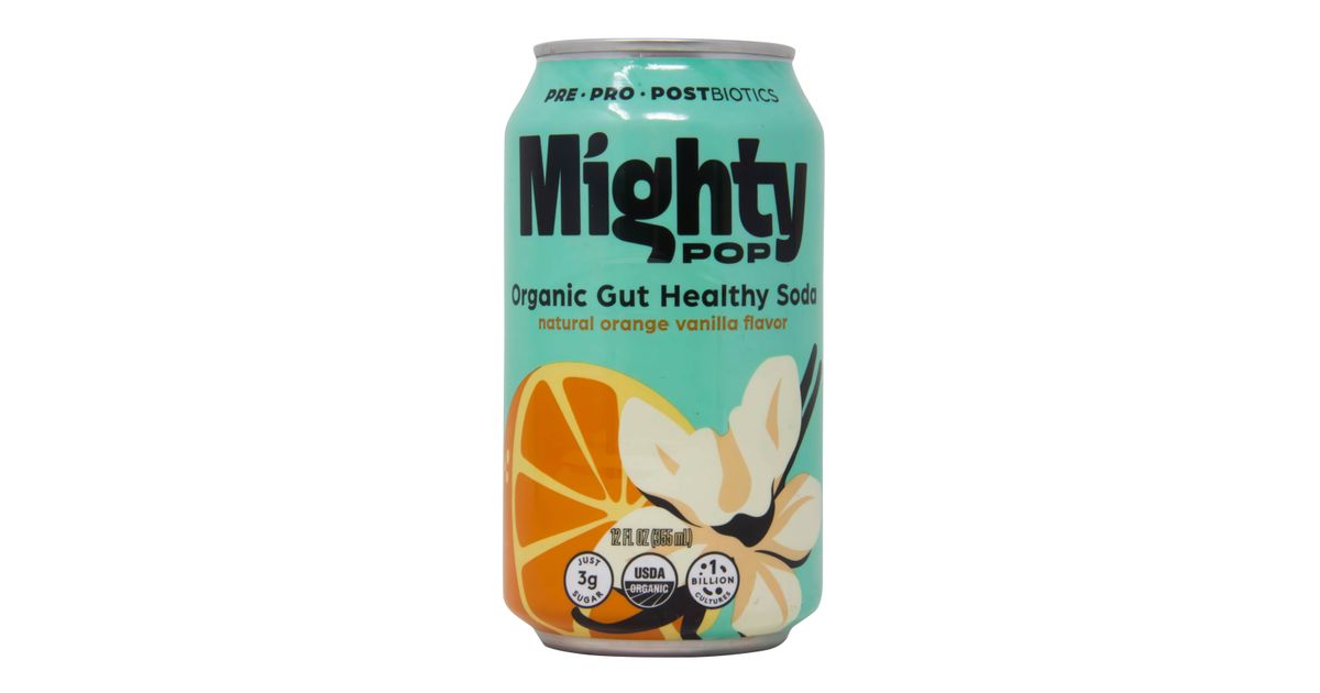 Mighty Pop Mighty Pop, Orange Vanilla, Organic - Azure Standard