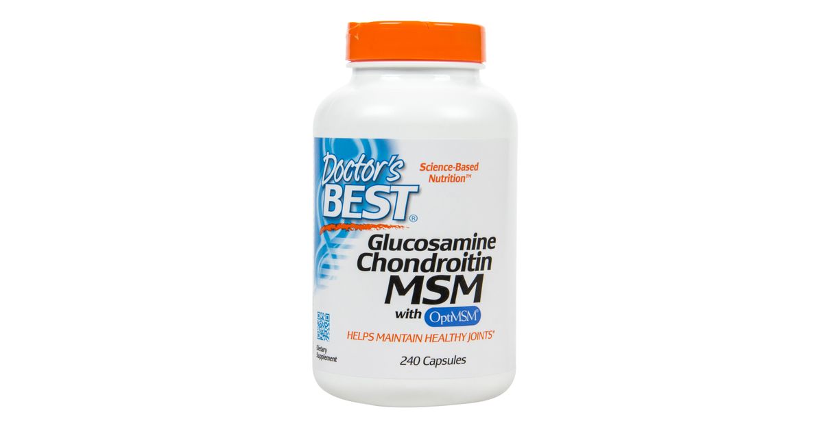 Doctor's Best Glucosamine Chondroitin MSM Azure Standard