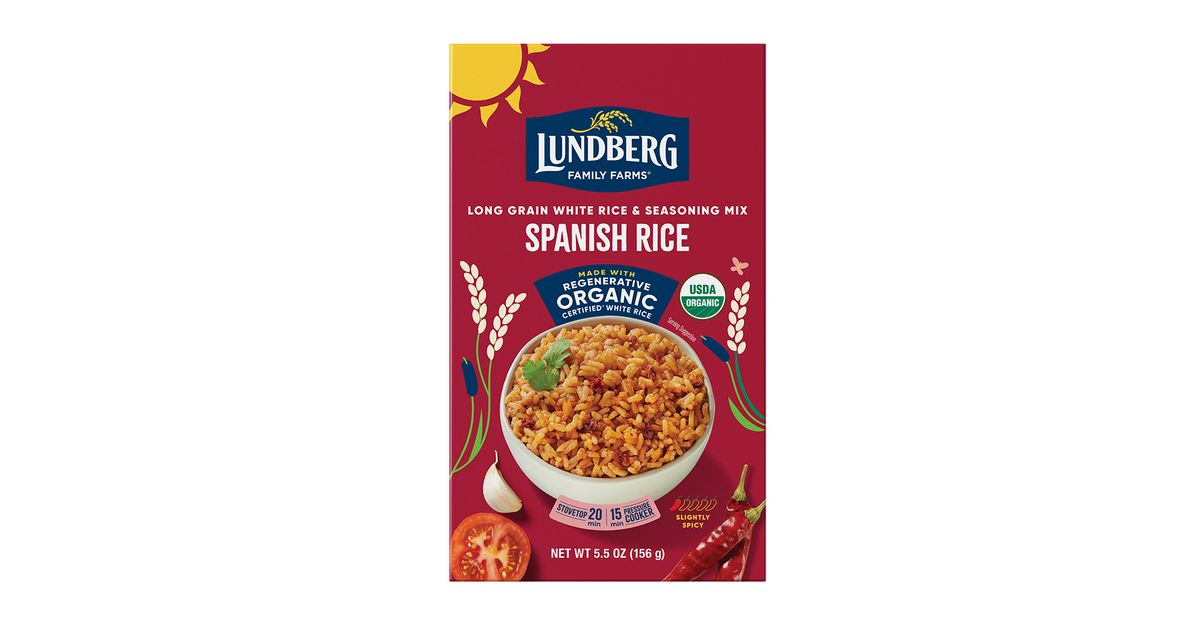 Lundberg Spanish Rice, White, Organic - Azure Standard