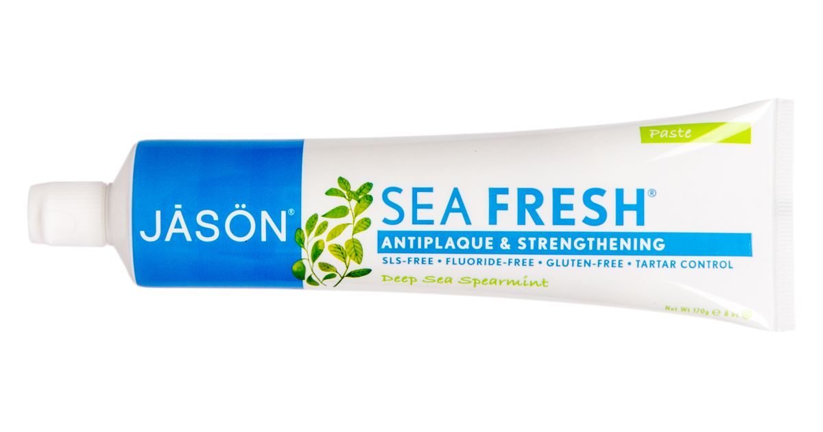 Jason Sea Fresh Strengthening Toothpaste, Spearmint Azure Standard