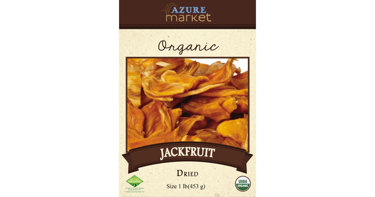 Azure Market Organics Jackfruit, Dried, Organic - Azure Standard