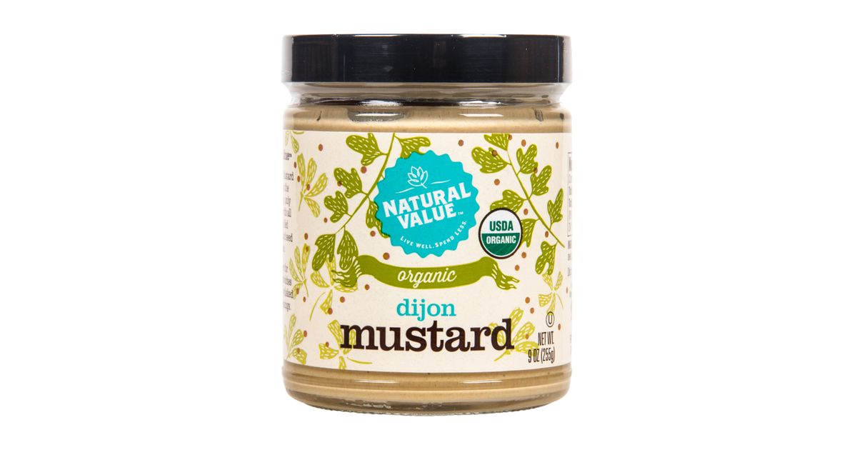 Natural Value Dijon Mustard, Organic - Azure Standard
