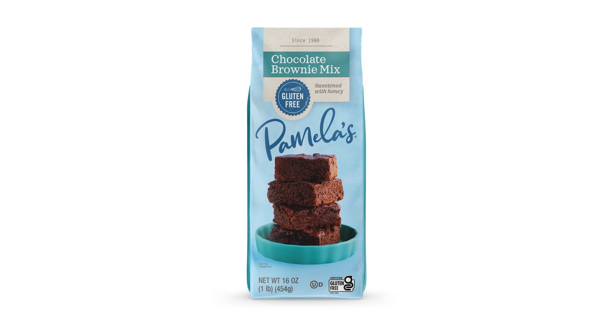 Pamela's Chocolate Brownie Mix, Gluten Free Azure Standard