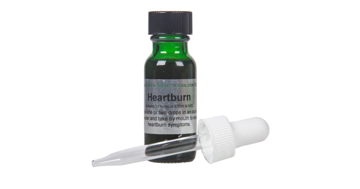 Silver Sage Heartburn, Herbal Tincture Azure Standard