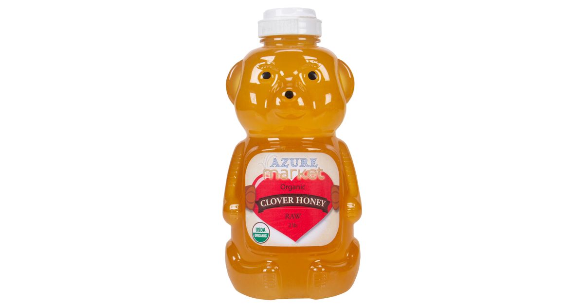 Azure Market Organics Clover Honey, Raw, Organic - Azure Standard