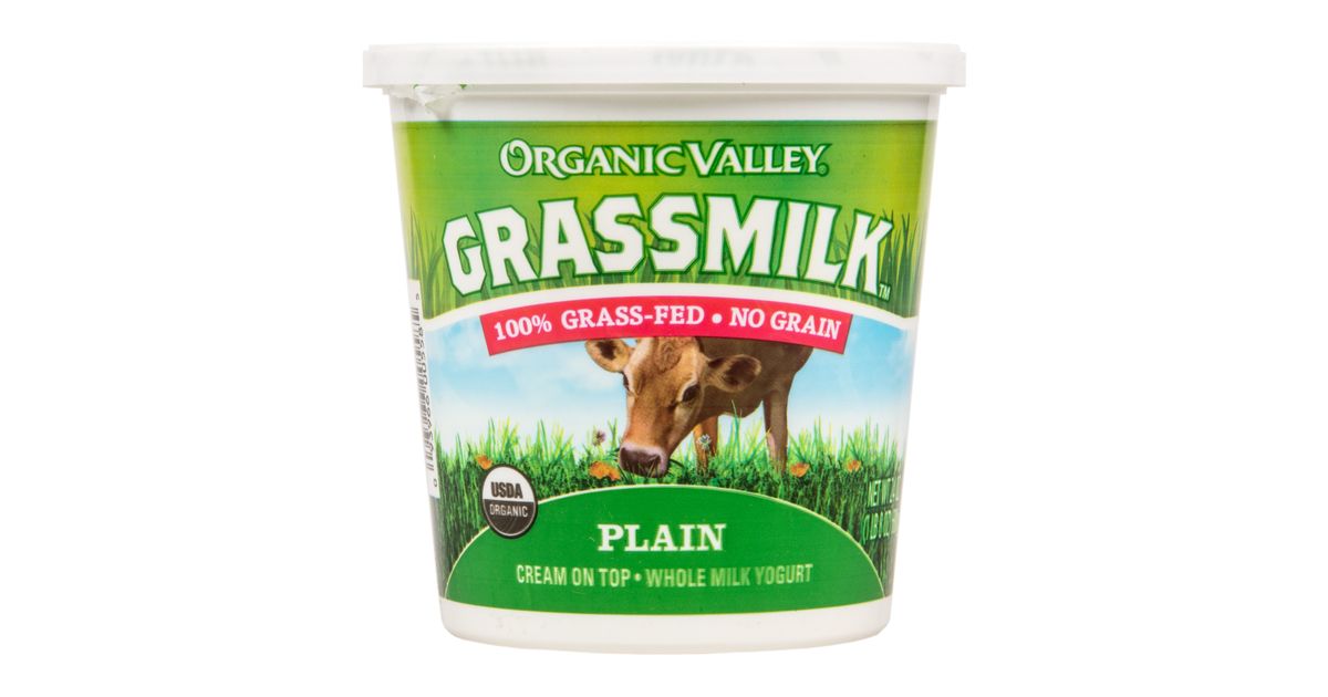 Organic Valley Grassmilk, Yogurt, Whole Milk, Plain, Organic Azure