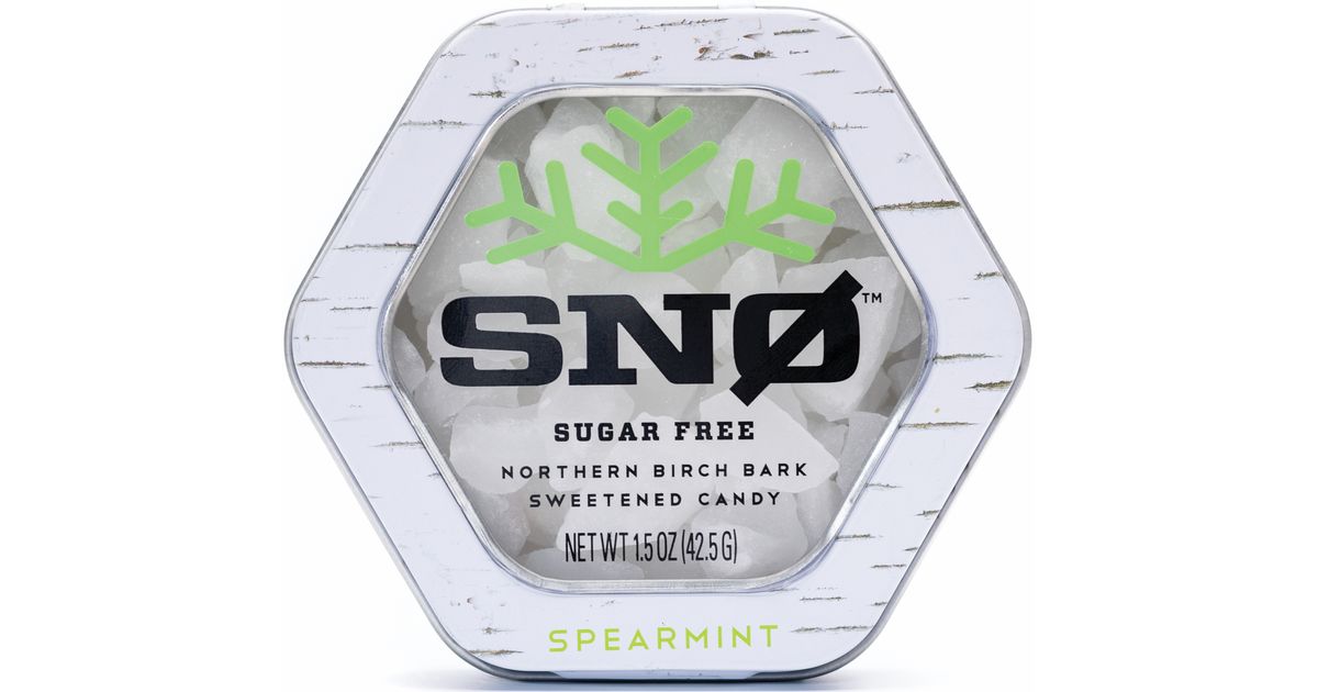 Smart Sweet Snowflakes Xylitol Candy, Spearmint Azure Standard