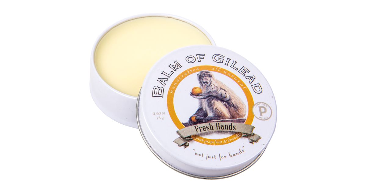 Balm of Gilead Hand Balm, Fresh Hands, Grass-Fed Tallow, Paleo
