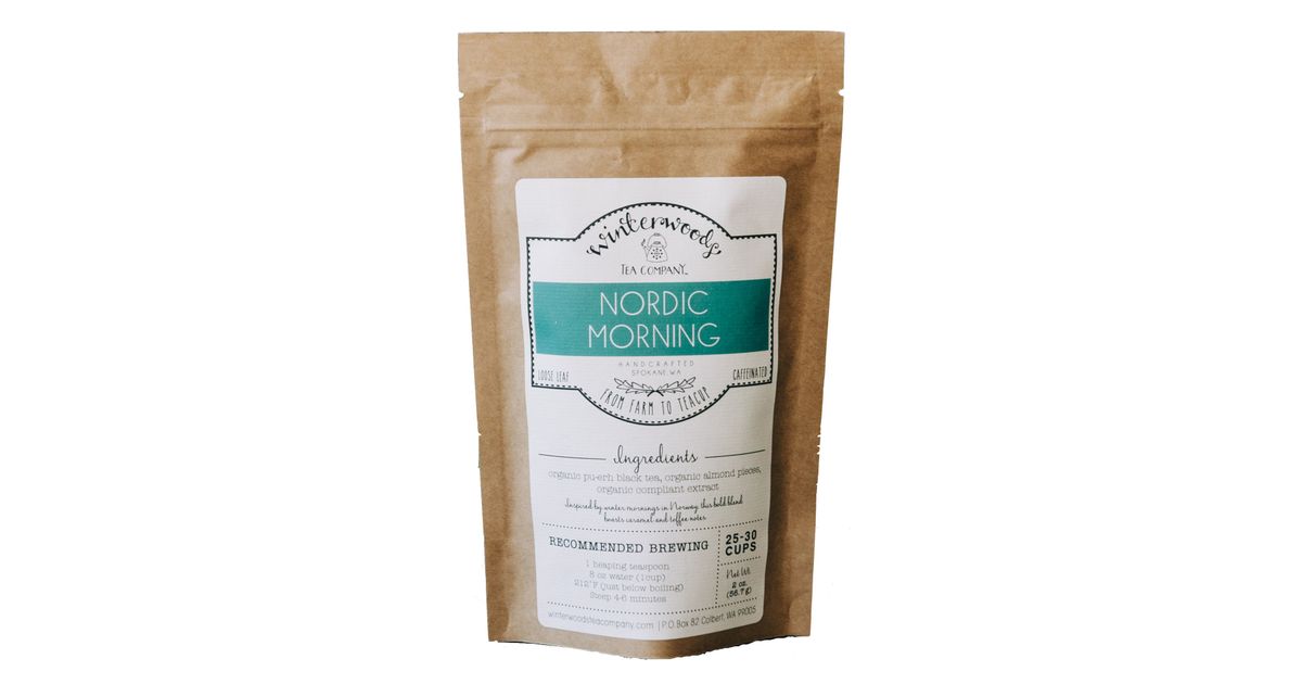 Winterwoods Tea Company Nordic Morning Loose Leaf Tea, Organic