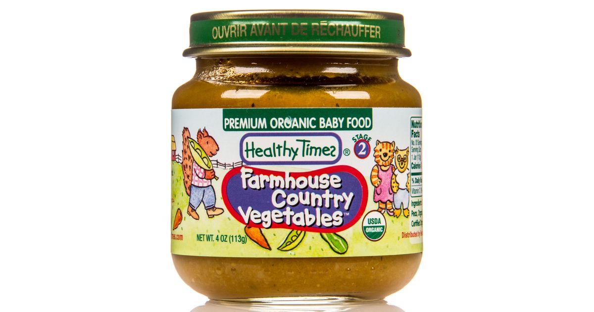 Healthy Times - Baby Food, Country Vegetables, Organic - Azure Standard