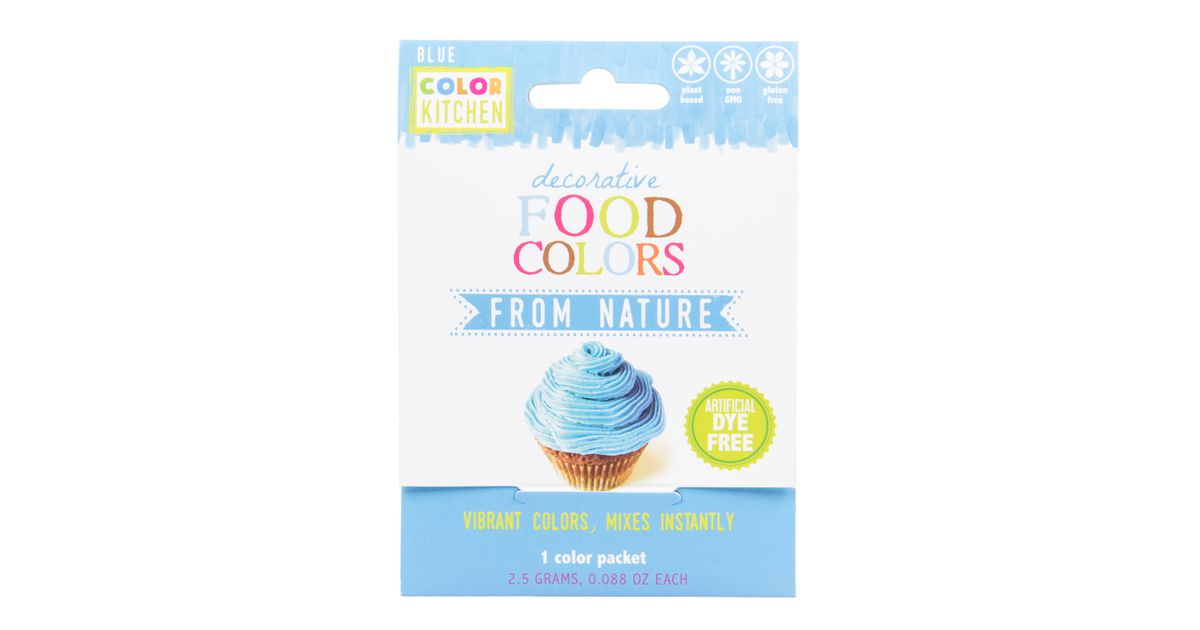 Naturally Sourced Food & Frosting Color, Plant-based, Artificial Dye-free, Vegan, Non-GMO