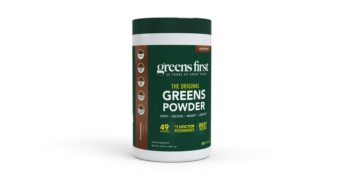 Greens First Wellness Drink, Chocolate - Azure Standard