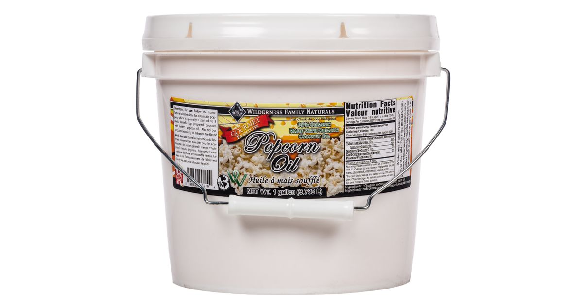 Wildly Organic By Wilderness Family Naturals Popcorn Oil Organic Azure Standard