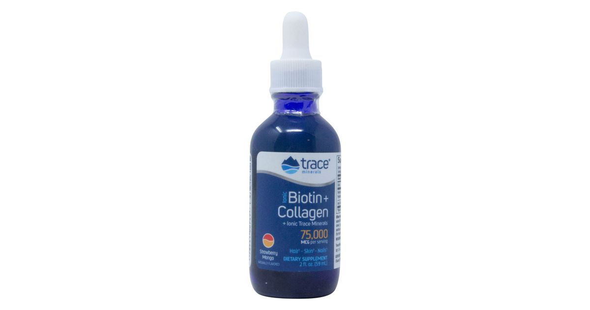 Trace Minerals Ionic Biotin and Collagen Azure Standard
