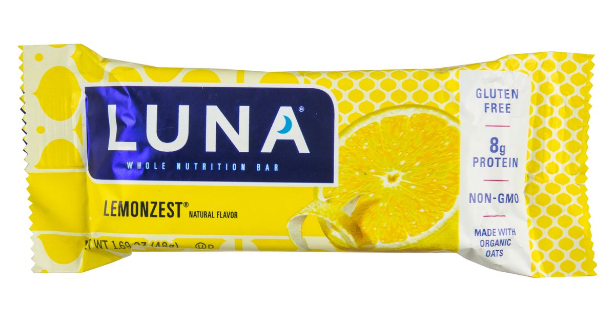 Clif Bar Luna Bar, Lemon Zest Azure Standard