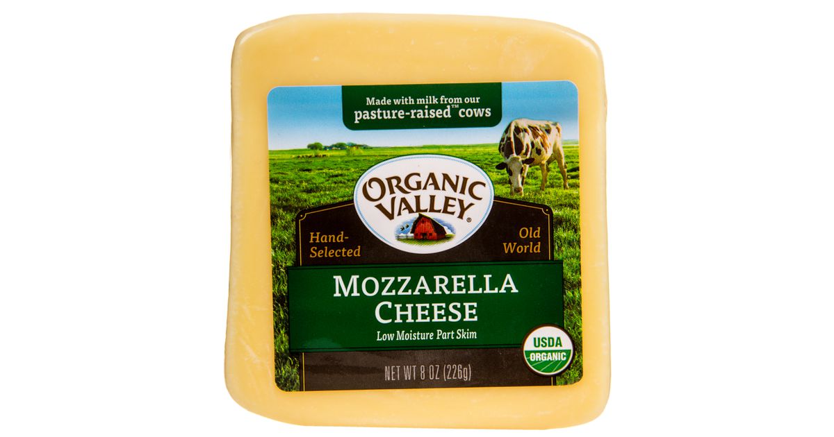 Organic Valley Mozzarella Cheese, Organic - Azure Standard