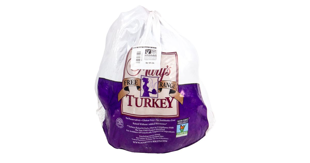 Mary's Turkey, Whole, Frozen, Random Weight Azure Standard