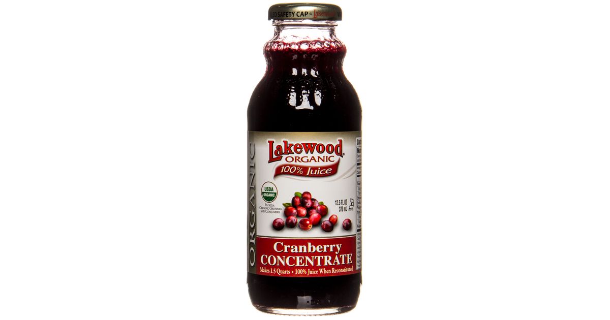 Lakewood Organic Juices Cranberry Concentrate, Organic - Azure