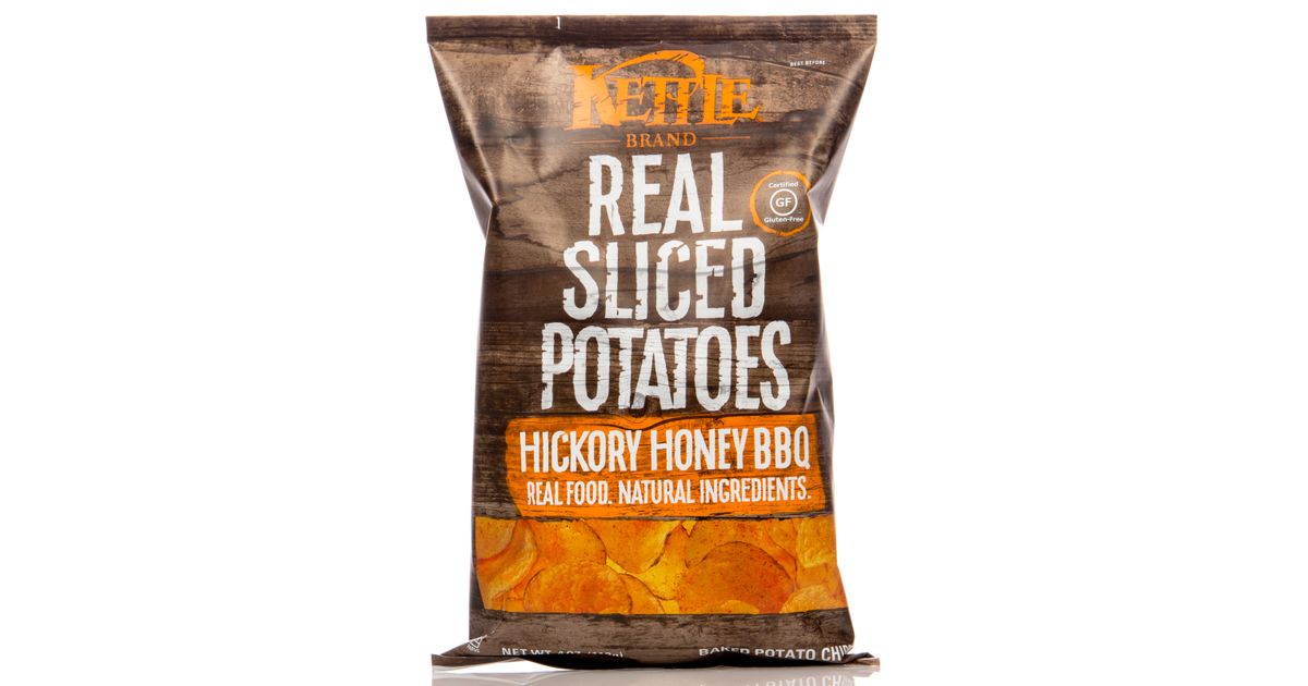 Kettle Brand Potato Chips, Bakes, Hickory Honey Barbeque Azure Standard